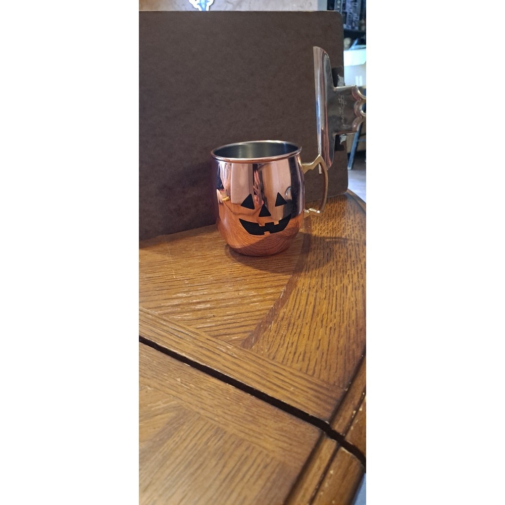 Copper‎ Moscow Mule Jack O Lantern Mug